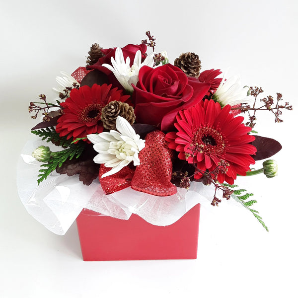 Christmas Box Arrangement