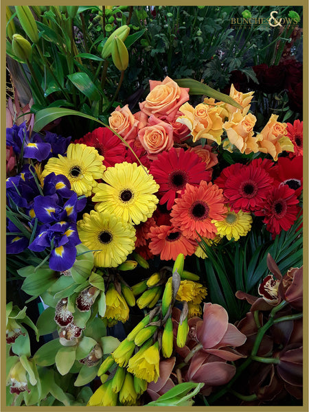 Bright Colours Florist Choice Bouquet