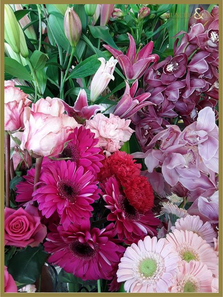 Pinks Florist Choice