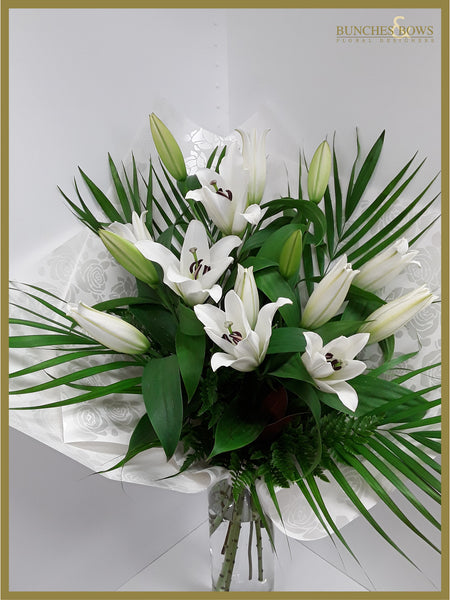 Simply White Lilies