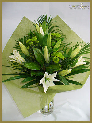 Sympathy Bouquet, Bunches & Bows Florist, Shop 9, Albion Place, Dunedin 9016.jpg